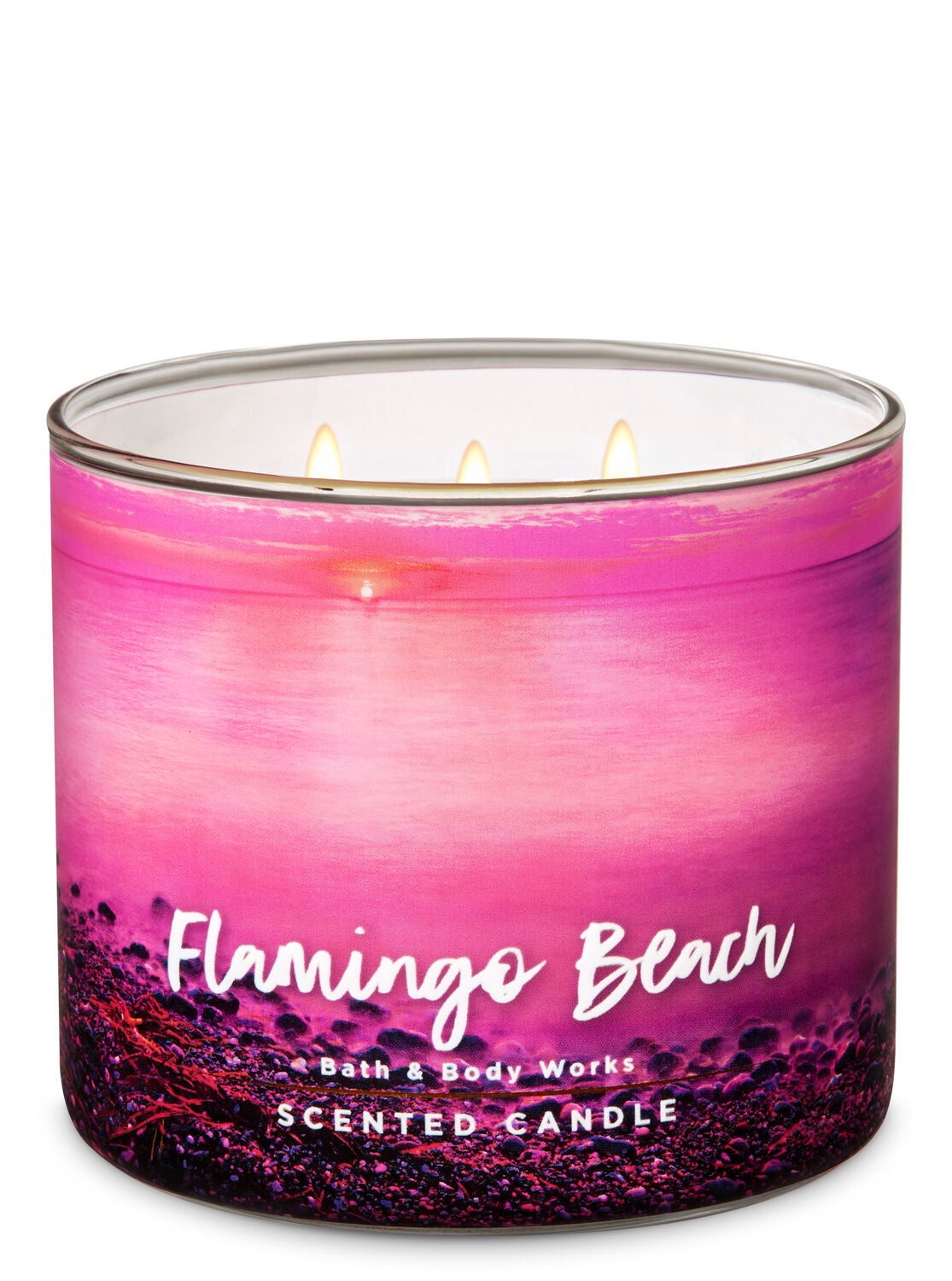 Flamingo Beach 3-Wick Candle - Bath And Body Works