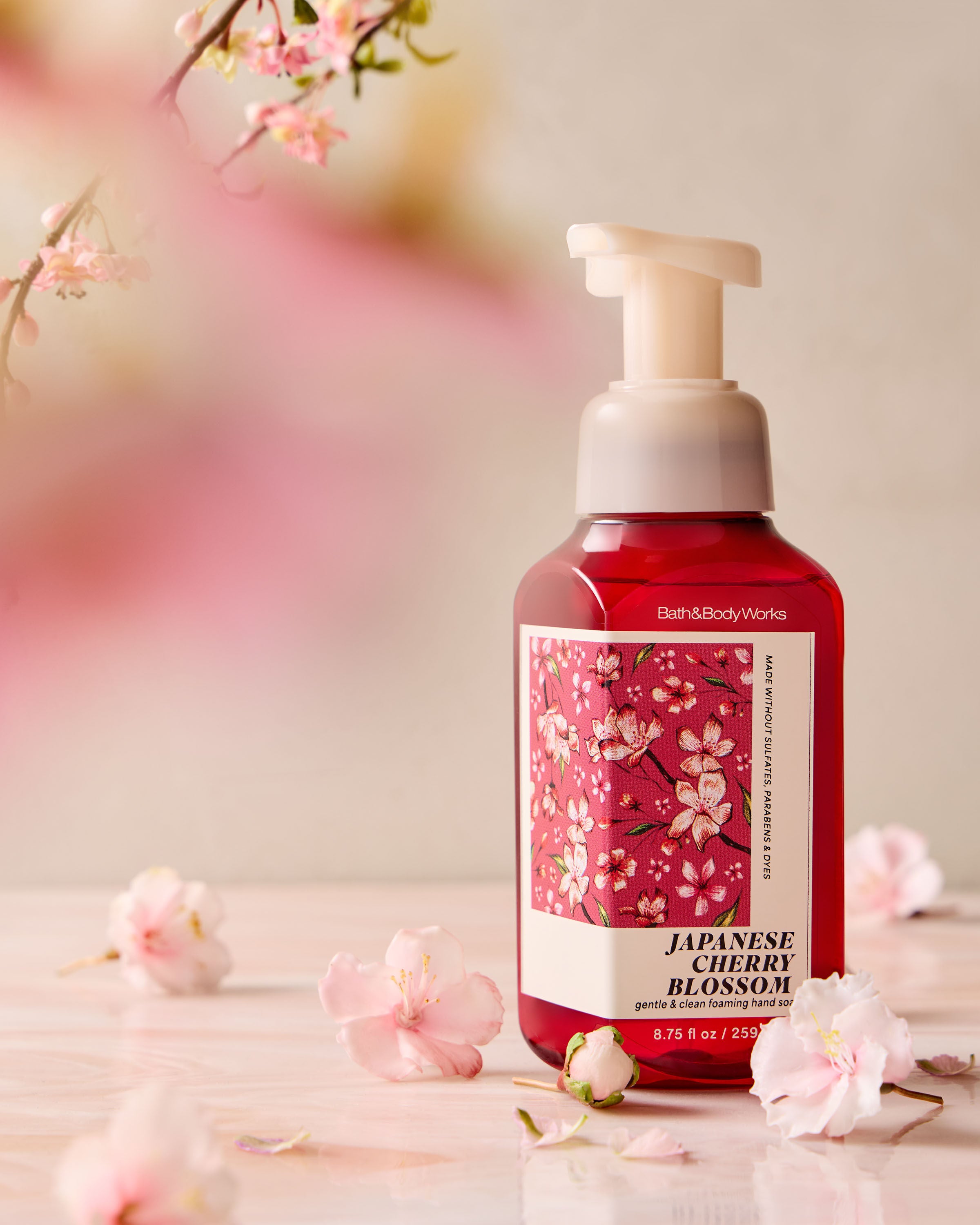 Japanese Cherry Blossom Foaming Hand Soap | Bath & Body Works