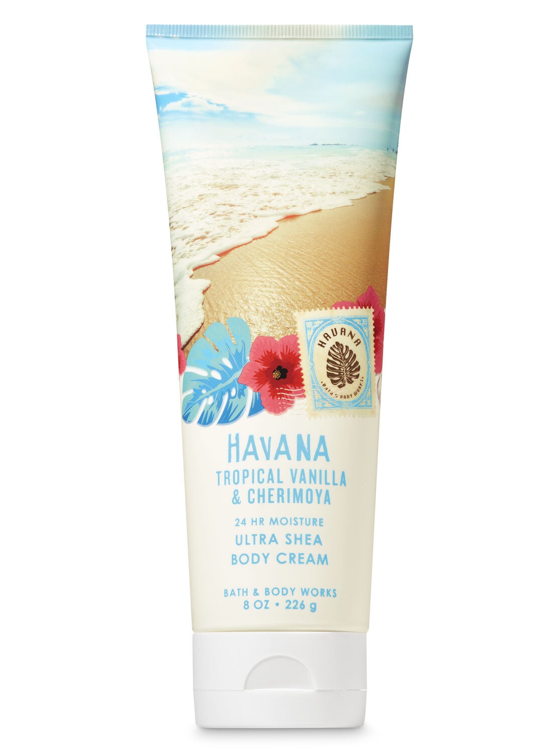 Signature Collection Tropical Vanilla & Cherimoya Ultra Shea Body Cream - Bath And Body Works