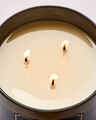 Mahogany Teakwood 3-Wick Candle
