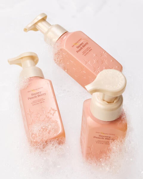 Snowy Peach Berry Gentle & Clean Foaming Hand Soap