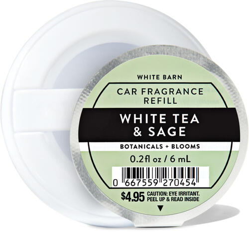 White Tea &amp; Sage Car Fragrance Refill