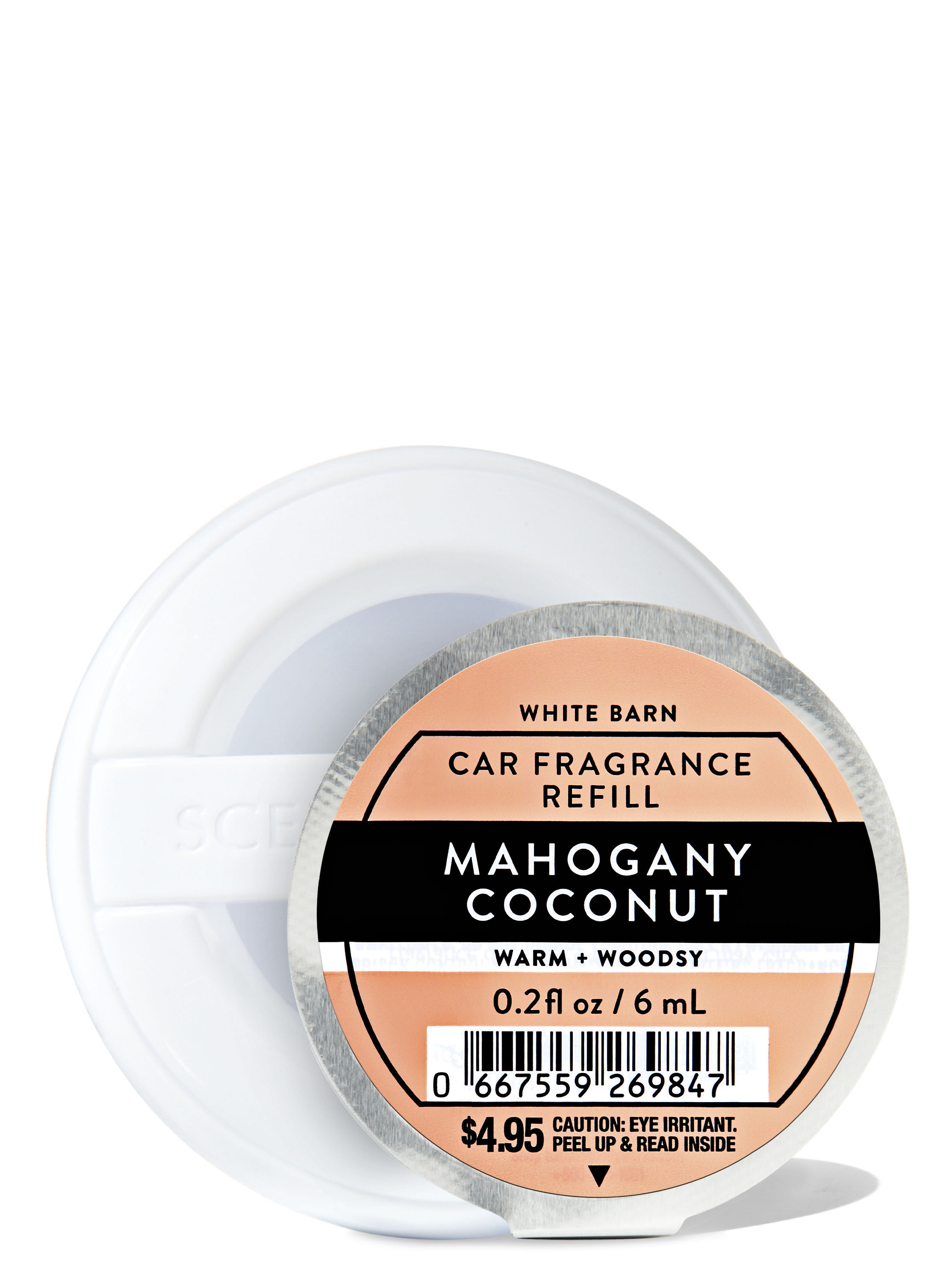 Mahogany Coconut Car Fragrance Refill