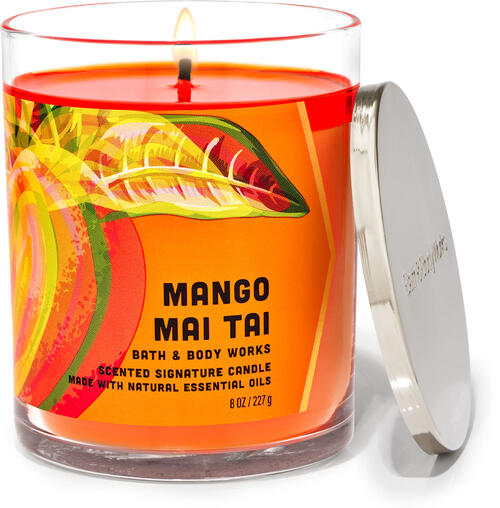 Mango Mai Tai Signature Single Wick Candle