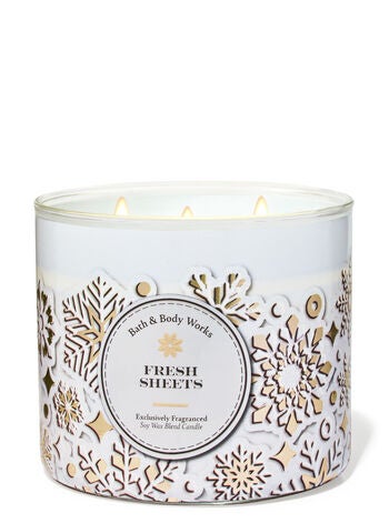 Fresh Sheets 3-Wick Candle  | Bath & Body Works