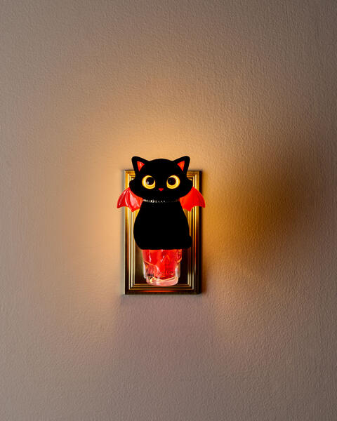 Witchy Cat Scent Control&trade; Nightlight Wallflowers Fragrance Plug
