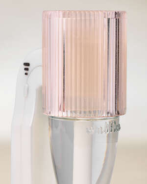 Champagne Sparkly Fluted Scent Control™ Nightlight Wallflowers Fragrance Plug