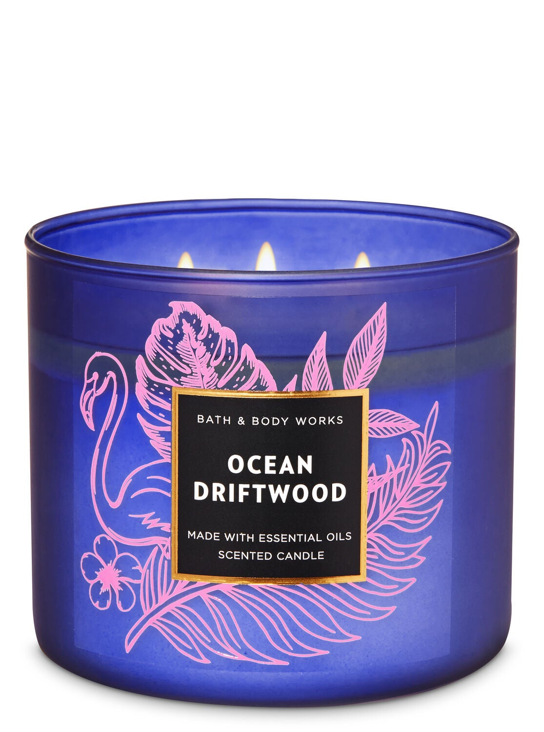 Ocean Driftwood 3-Wick Candle - Bath And Body Works