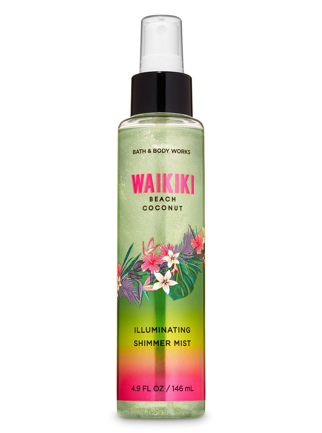 Waikiki Beach Coconut Illuminating Shimmer Mist Bath Body Works