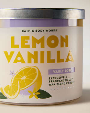 Lemon Vanilla 3-Wick Candle