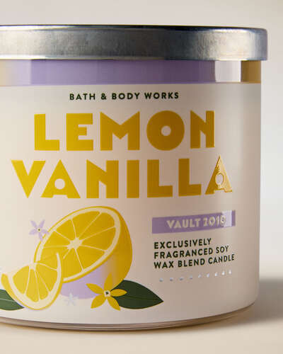 Lemon Vanilla 3-Wick Candle