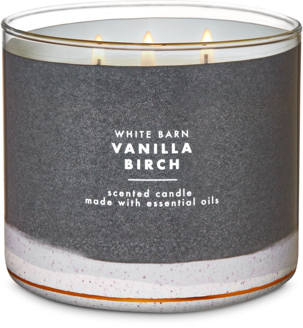 3 Wick Scented Candles Bath Body Works