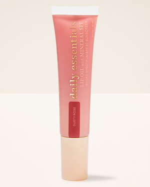 Dusty Pink Lip Oil with Mineral SPF 40