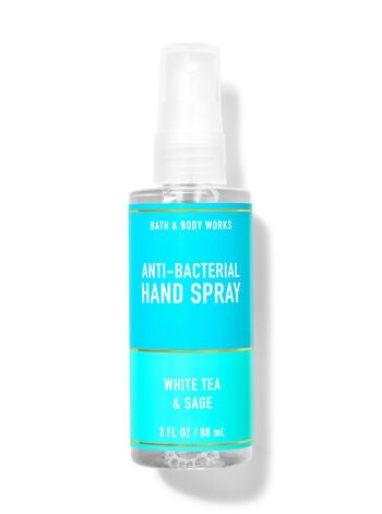 White Tea &amp; Sage Hand Sanitizer Spray