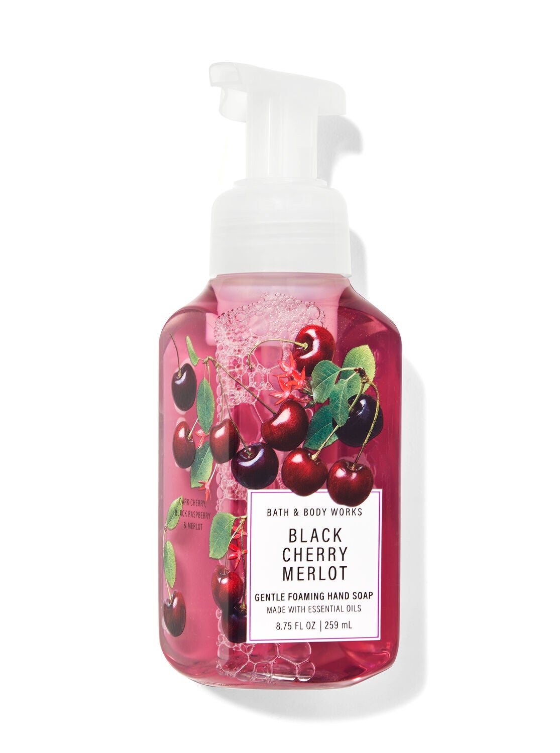 Black Cherry Merlot Gentle Foaming Hand Soap Bath Body Works