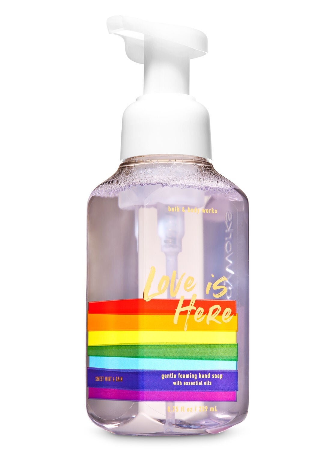 Sweet Mint & Rain Gentle Foaming Hand Soap - Bath And Body Works