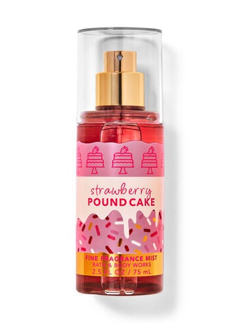 Strawberry Pound Cake Travel Size Fine Fragrance Mist  | Bath & Body Works