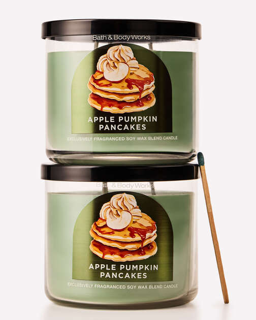 Apple Pumpkin Pancakes 3-Wick Candle