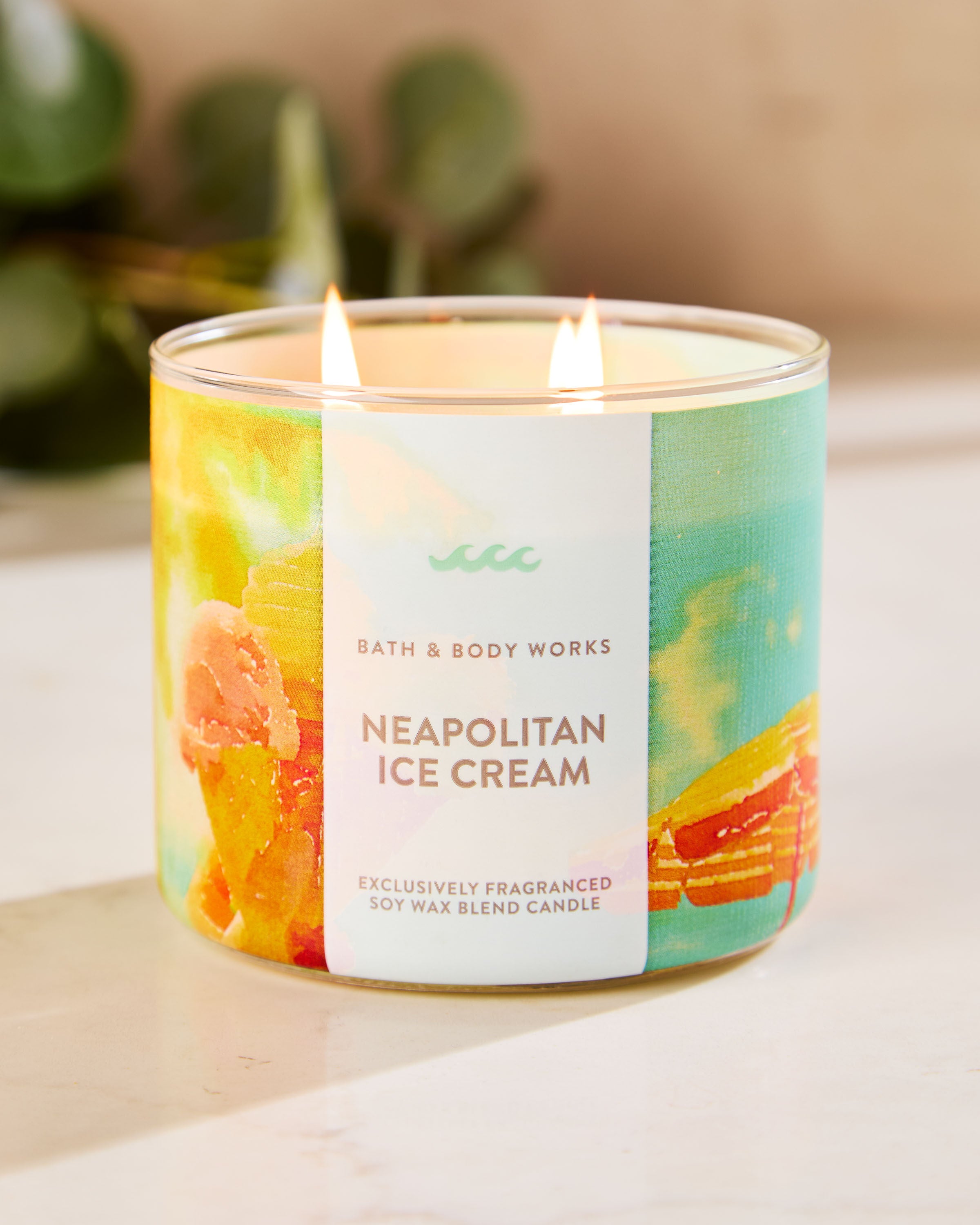 Neapolitan Ice Cream 3-Wick Candle | Bath & Body Works