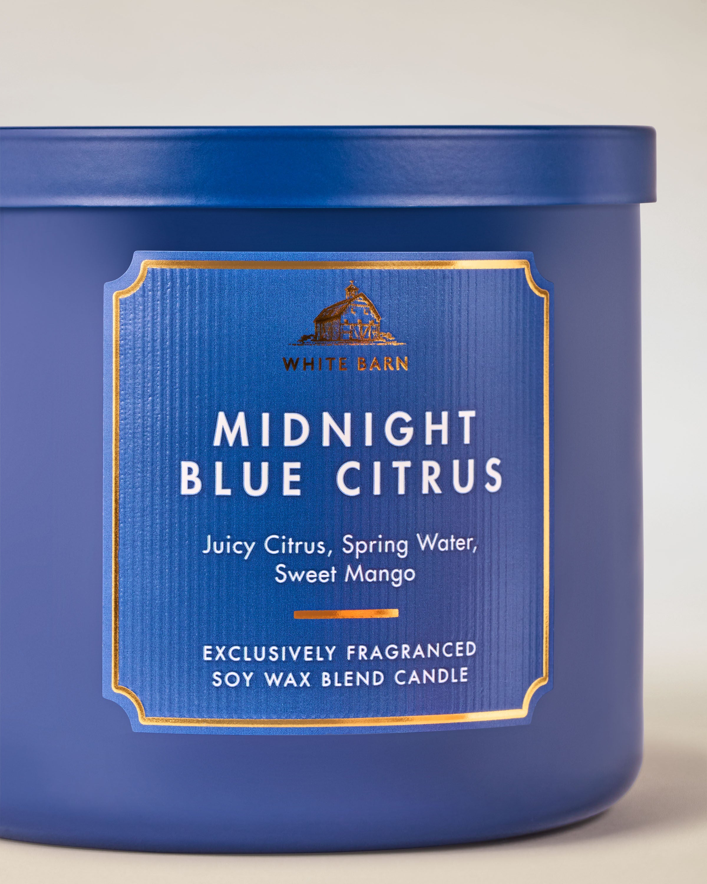 Midnight Blue Citrus 3-Wick Candle | Bath & Body Works