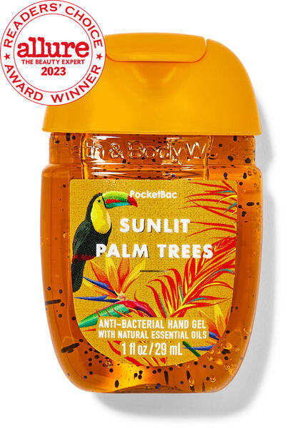 Sunlit Palm Trees PocketBac Hand Sanitizer