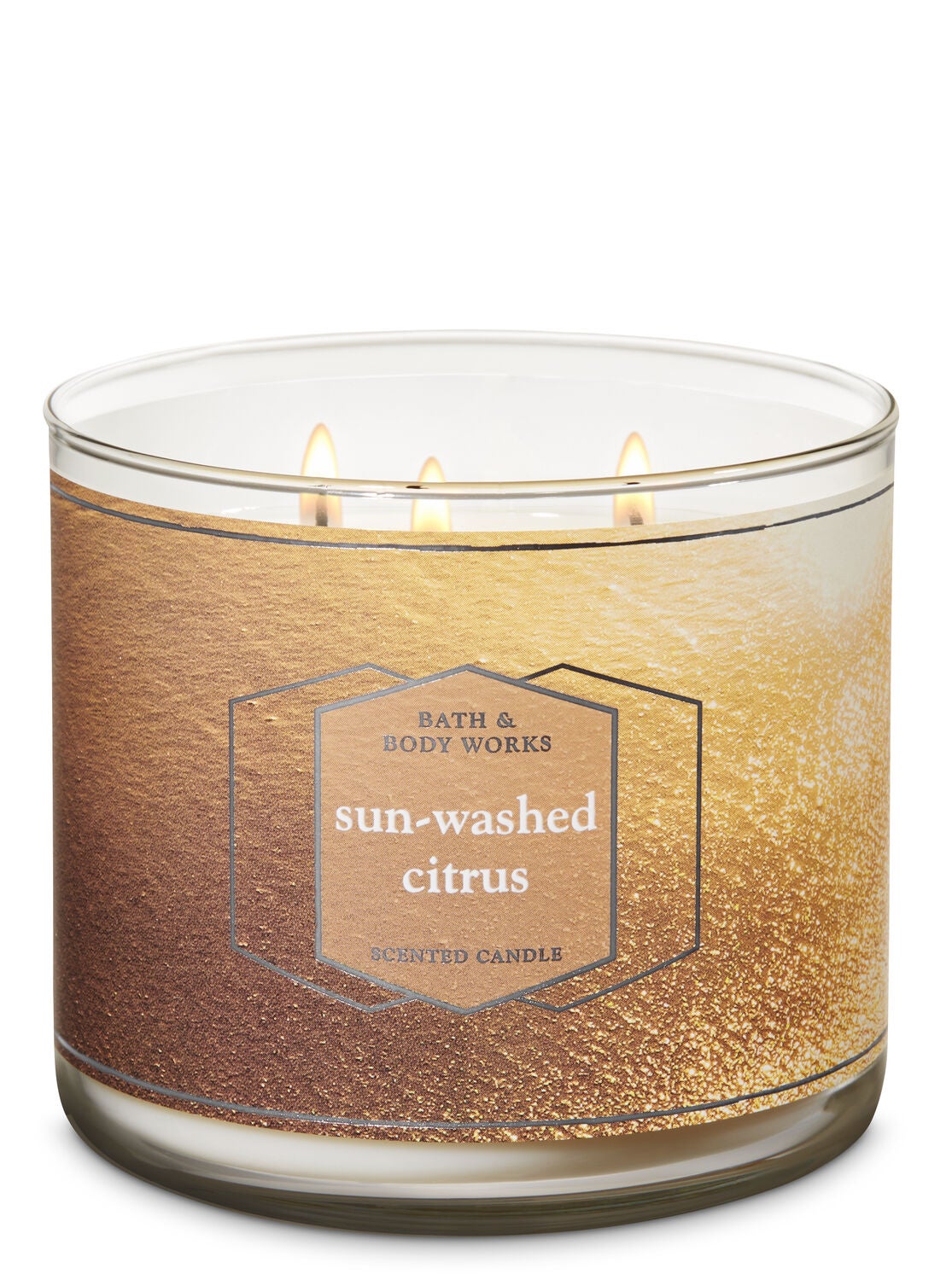 Sun-Washed Citrus 3-Wick Candle - Bath And Body Works