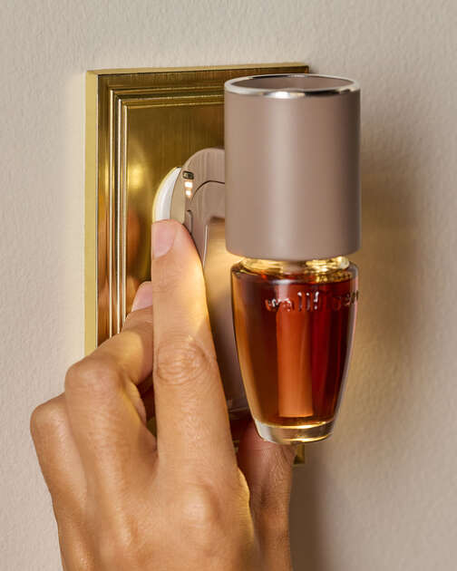 Brown Cylinder Scent Control&trade; Nightlight Wallflowers Fragrance Plug