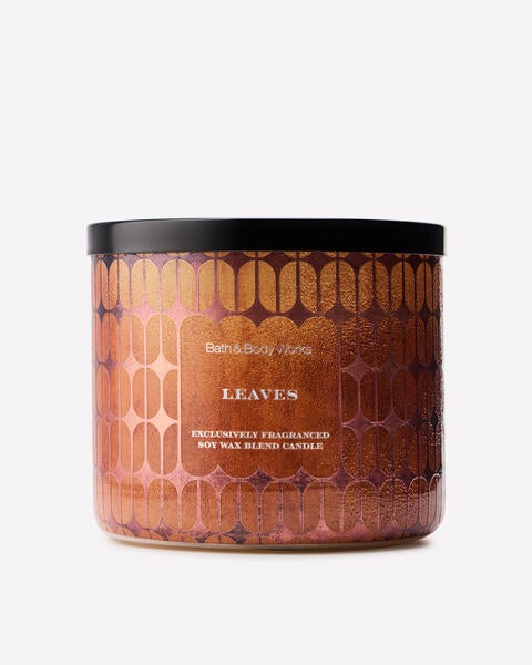 Leaves 3-Wick Candle