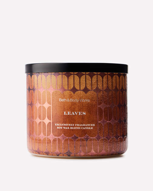 Leaves 3-Wick Candle