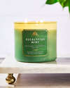 Eucalyptus Mint 3-Wick Candle