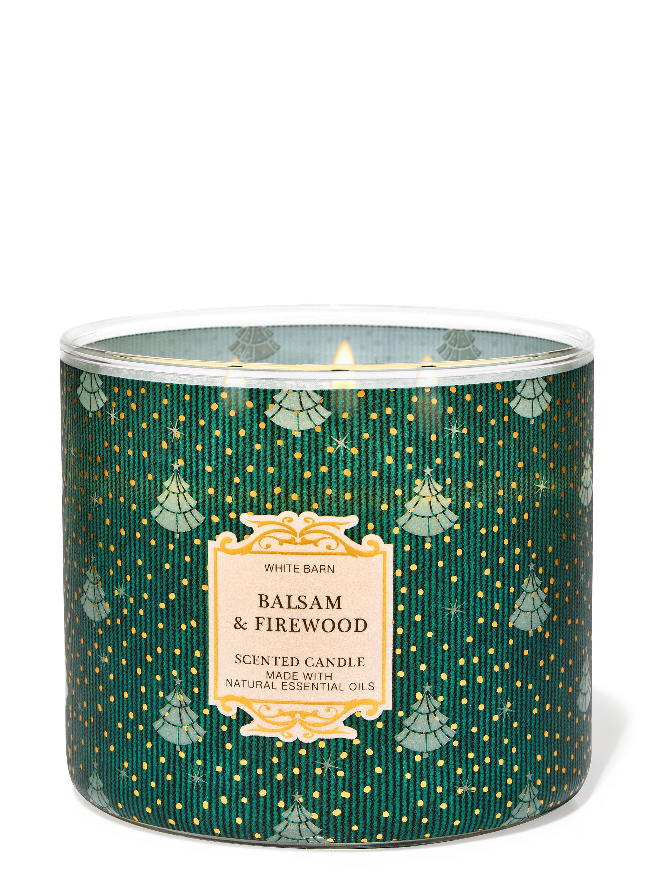 Balsam & Firewood 3-Wick Candle