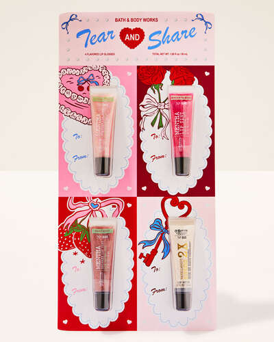 Tear-Away Lip Gloss Gift Set
