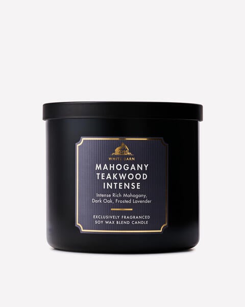 Mahogany Teakwood Intense 3-Wick Candle