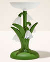Snowdrop Dream Light-Up Pedestal 3-Wick Candle Holder