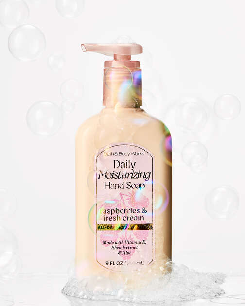 Raspberries & Fresh Cream Daily Moisturizing Hand Soap