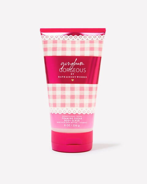 Gingham Gorgeous Foaming Sugar Body Scrub