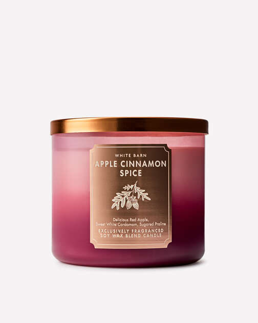Apple Cinnamon Spice 3-Wick Candle