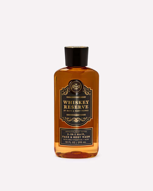 Whiskey Reserve 3-in-1 Hair, Face & Body Wash
