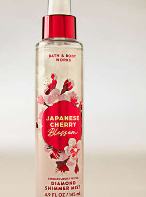 Japanese Cherry Blossom Diamond Shimmer Mist