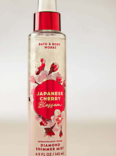 Japanese Cherry Blossom Diamond Shimmer Mist