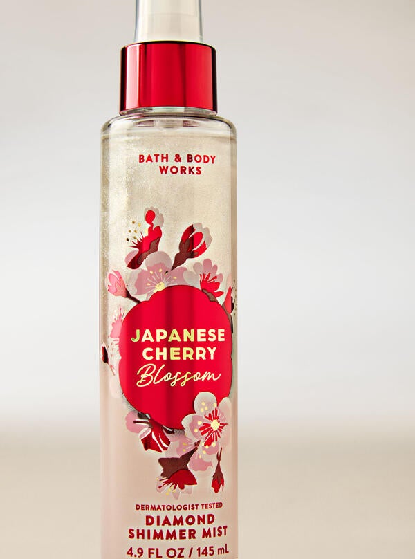 Japanese Cherry Blossom Diamond Shimmer Mist