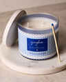 Gingham 3-Wick Candle