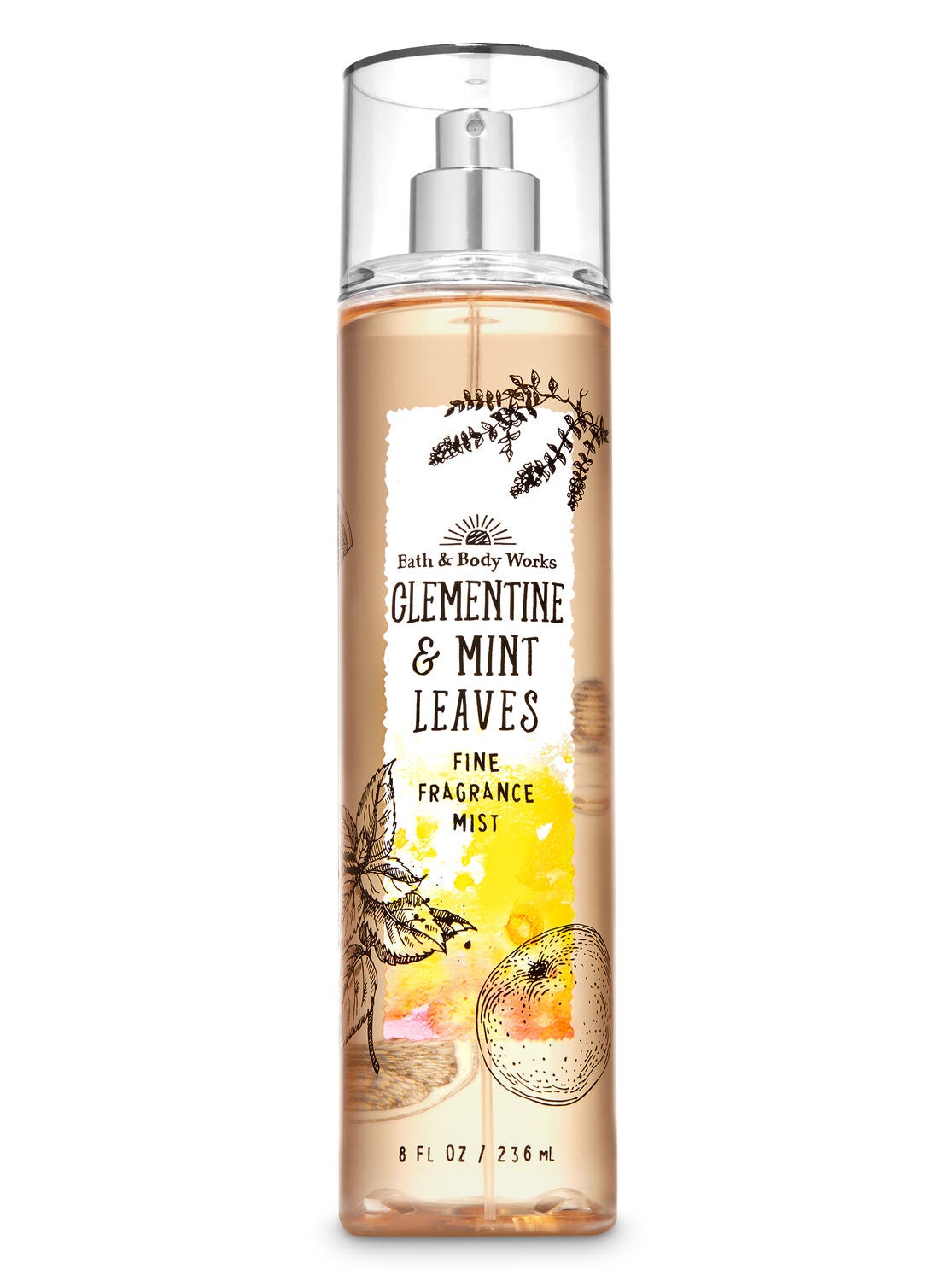 Signature Collection Clementine & Mint Leaves Fine Fragrance Mist - Bath And Body Works