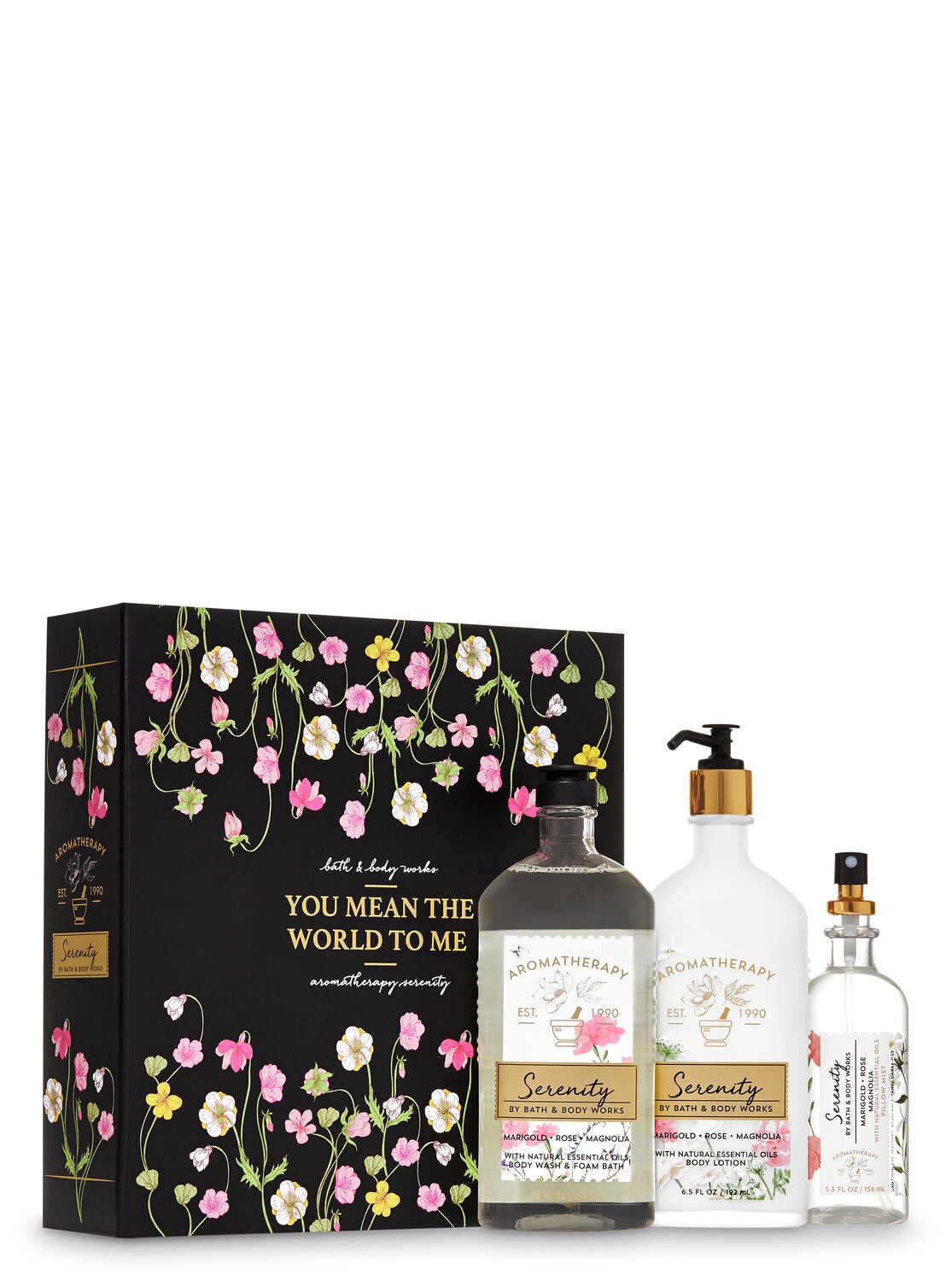 Marigold Rose Magnolia Gift Box Set - Bath And Body Works