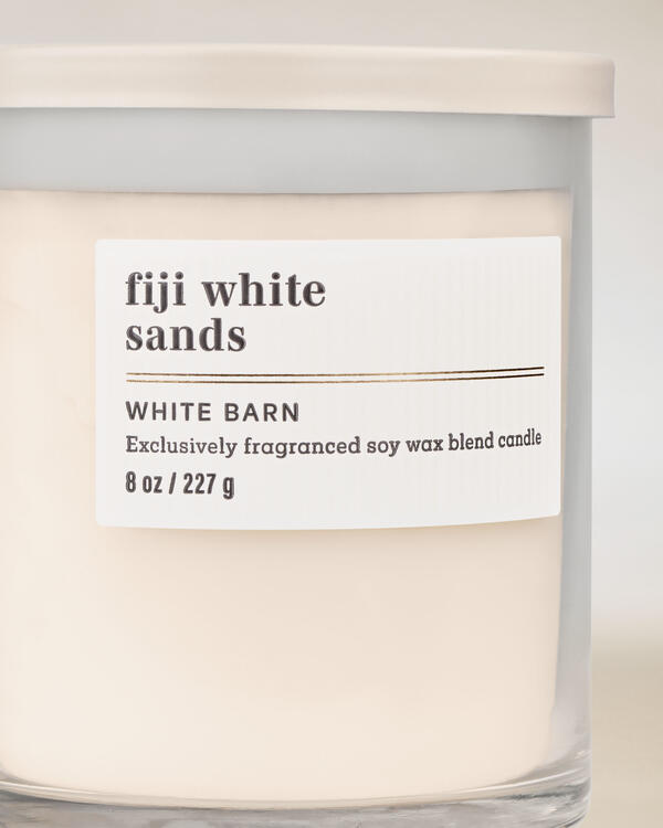 Fiji White Sands Single Wick Candle