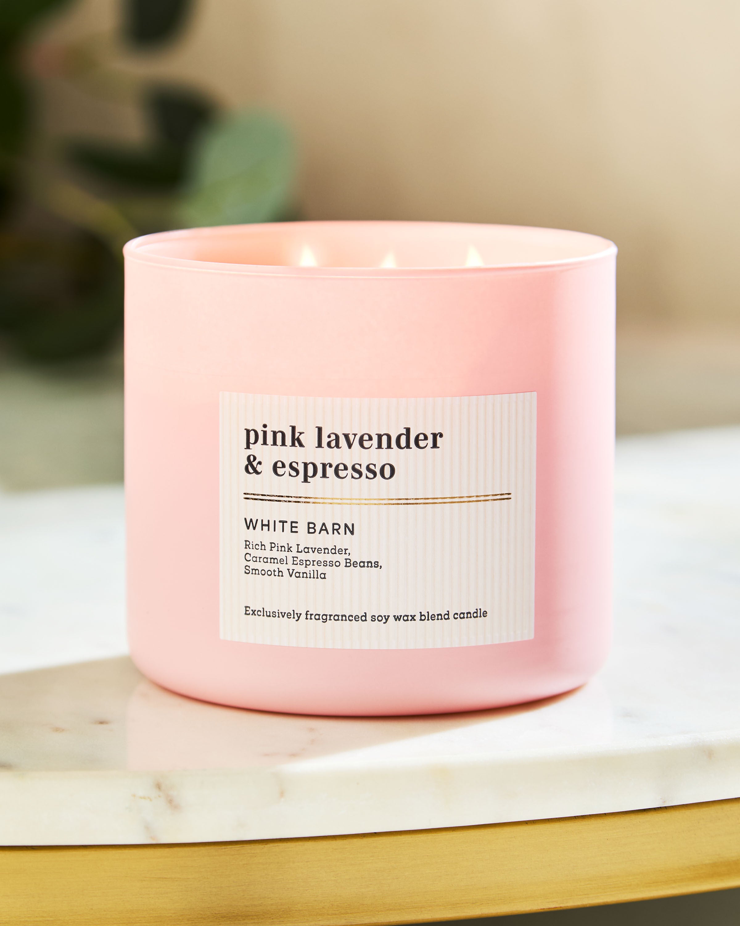 Pink Lavender & Espresso 3-Wick Candle | Bath & Body Works