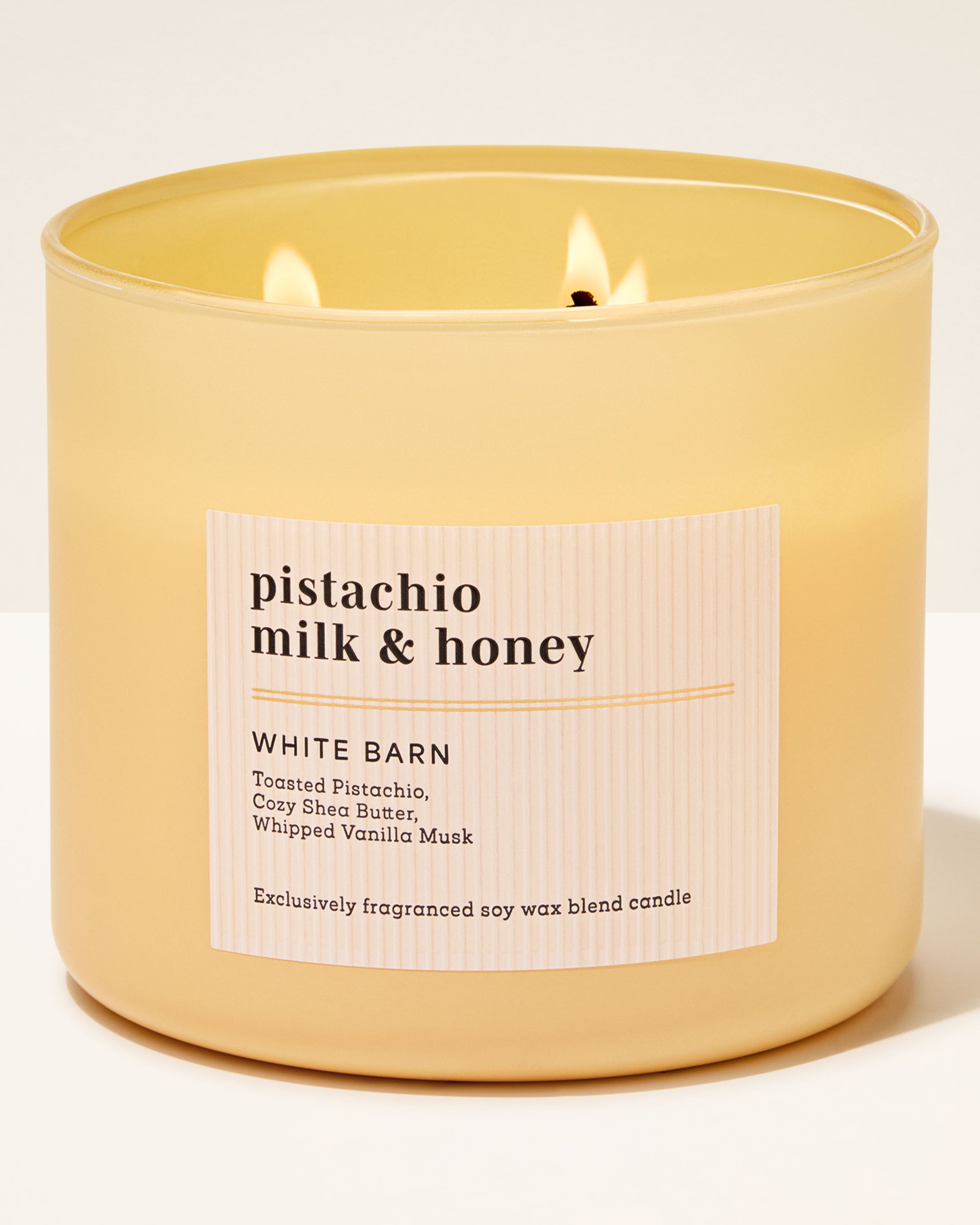 White Barn Pistachio Milk & Honey Candle - Thumbnail 3