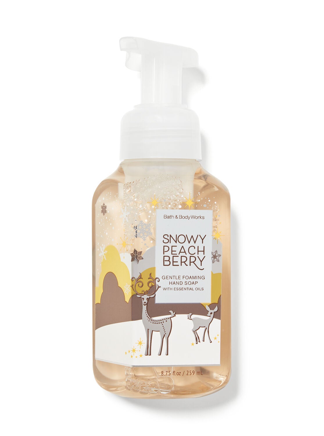 Snowy Peach Berry Gentle Foaming Hand Soap