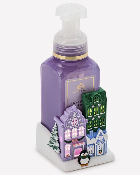 Light- Up Holiday Villiage Soap Holder