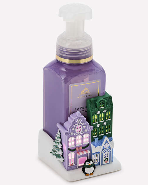 Light- Up Holiday Villiage Soap Holder